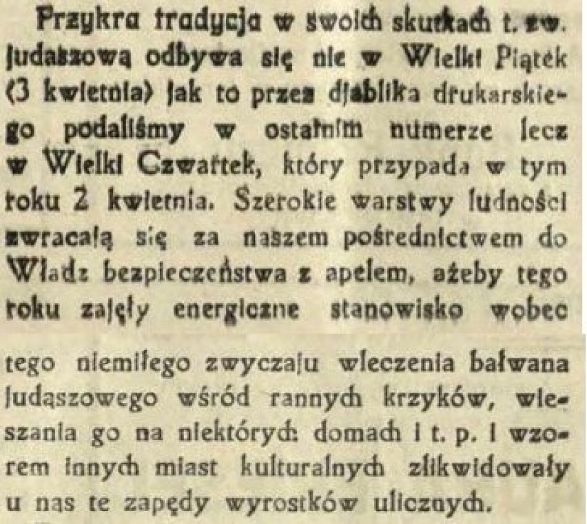 "Tygodnik jarosławski", 29 marca 1931