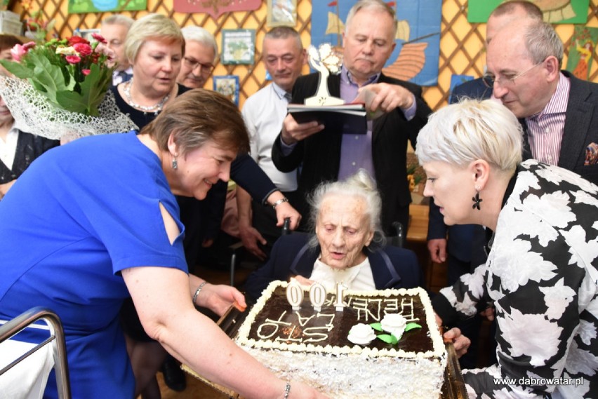 Dąbrowa Tarnowska. Helena Świerzb-Babula świętowała 100. urodziny