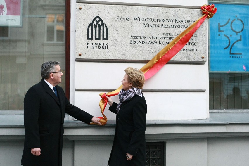 Prezydent Komorowski w Łodzi