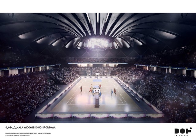 Arena wkrótce ma przejść gruntowny remont. W przyszłym roku poznańska hala sportowo-widowiskowa zyska nowe, nowoczesne oblicze, jednocześnie zachowując swój historyczny charakter.

Kolejna wizualizacja --->