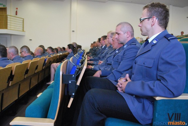 Obchody święta policji w Lesznie odbyły się 19 lipca w auli WSH.