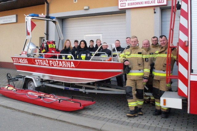 Łódź przyda się strażakom – ochotnikom zwłaszcza w ratownictwie wodnym, ale nie tylko