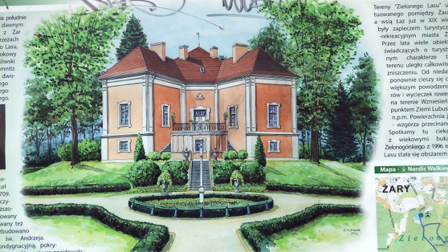 Pałac myśliwski w Zielonym Lesie w Żarach