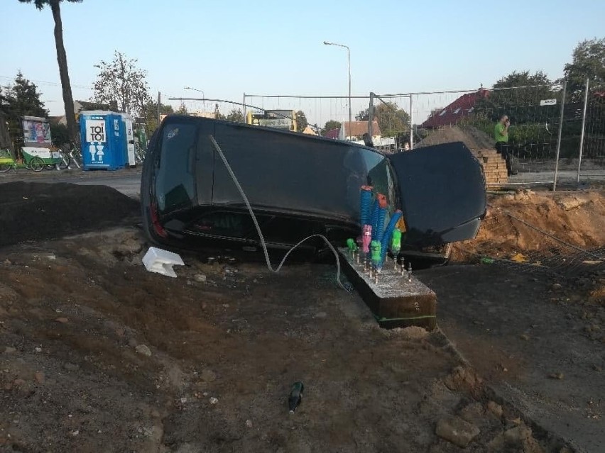 Kierowca stracił panowanie nad pojazdem