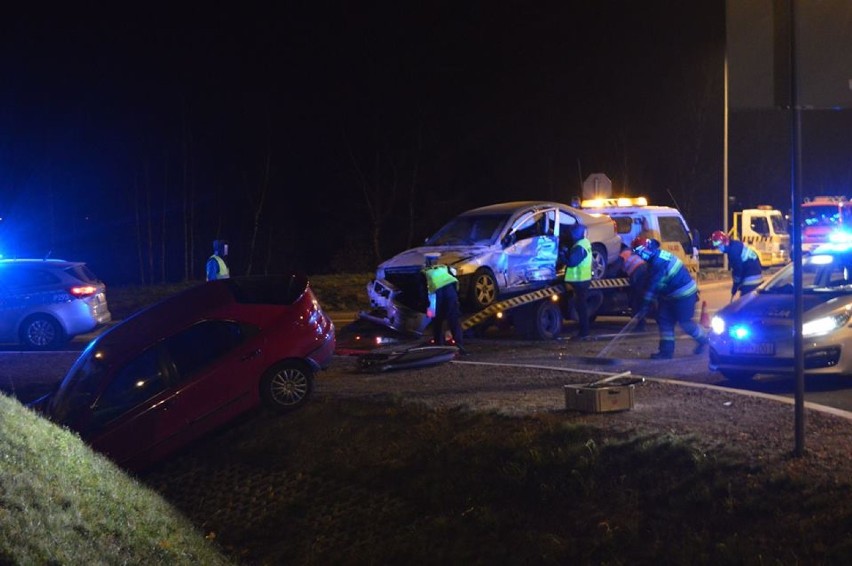 Wypadek w Jastrzębiu: zderzyły się dwa samochody