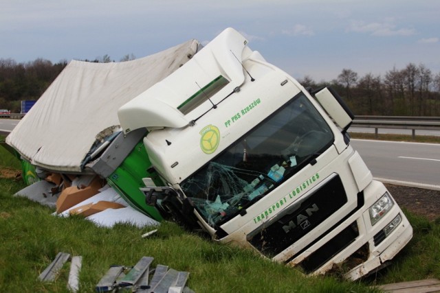 Śmierć kierowcy na autostradzie