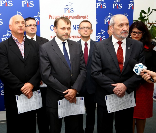 Podczas prezentacji kandydatów PiS w Piotrkowie obecny był Antoni Macierewicz
