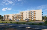 W Piaśnikach wybudowane zostaną dwa bloki. Przybędzie ok. 70 nowych mieszkań. Obecnie trwa wycinka drzew