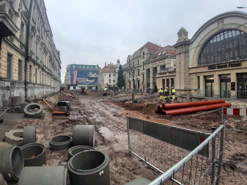 Przebudowa Dworcowej w Katowicach. Tak ulica wyglądała we...