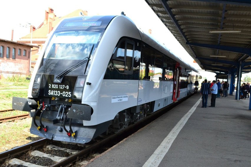 Na trasie kolejowej Malbork-Grudziądz będą kursowały cztery nowe szynobusy [ZDJĘCIA]