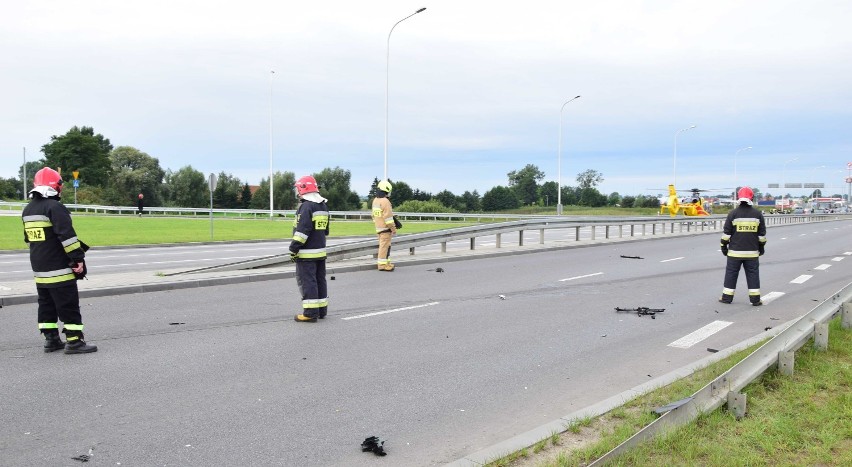 Wypadek w Malborku na skrzyżowaniu DK 22 i 55 [AKTUALIZACJA, ZDJĘCIA]. Była awaria sygnalizacji