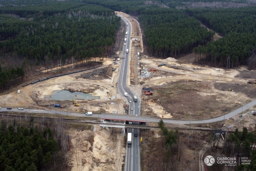 Nowa S1 w Dąbrowie Górniczej powstaje na odcinku prawie 7...