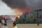 Pożar chłodni w Grabowie. Strażacy uratowali halę za 12 mln zł!
