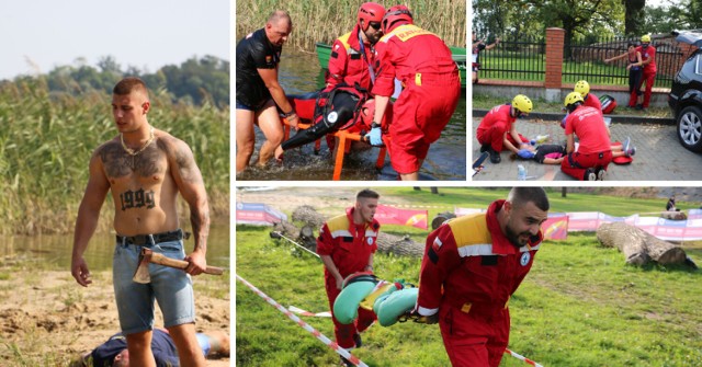 Pierwsze Manewry Formacji Obrony Cywilnej Ratownictwa Wodnego Województwa Kujawsko-Pomorskiego  w Skępem