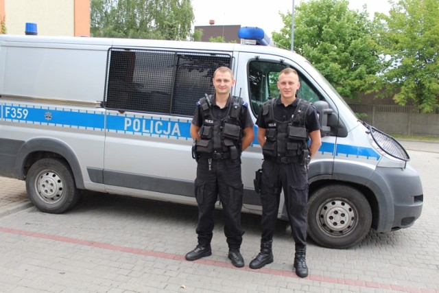 Tomaszowscy policjanci uratowali życie 33-letniej kobiecie