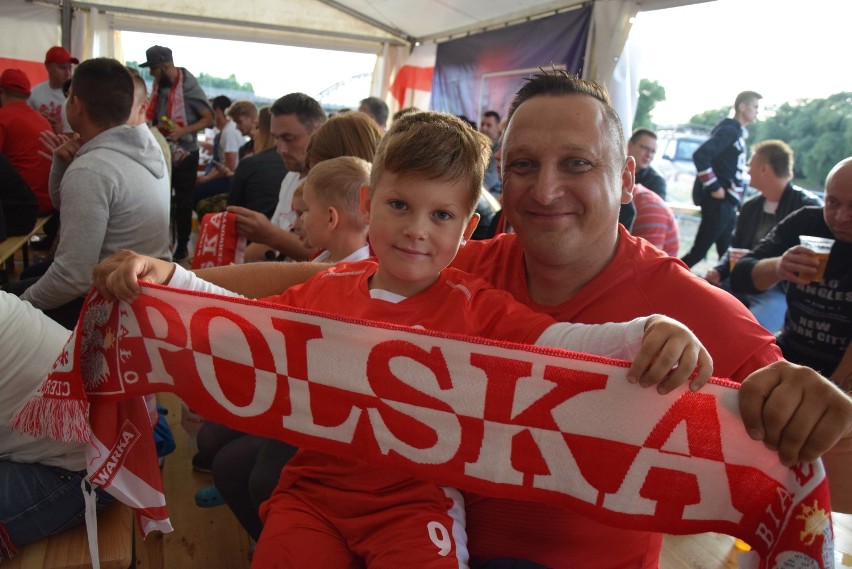 Strefa kibica w Gorzowie podczas meczu Polska - Kolumbia