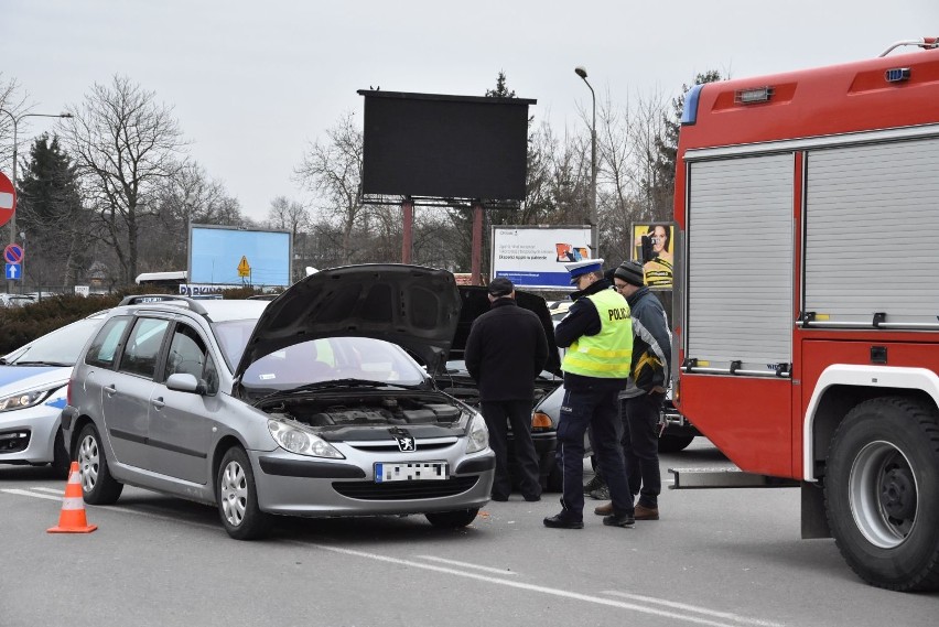 Około godziny 11 w środę wypadek wydarzył się na...