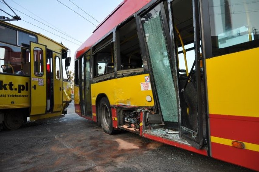 Wypadek na skrzyżowaniu Wyszyńskiego z Jedności Narodowe