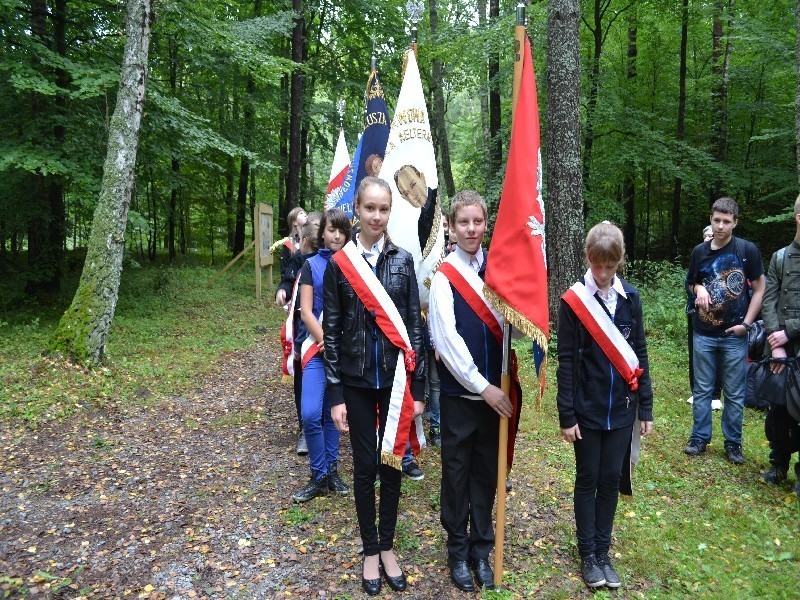 Graniczna Wieś. Uczcili pamieć więźniów filii obozu Stutthof