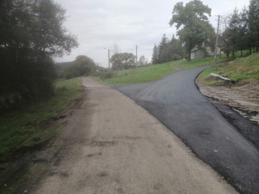 Drogi w Radoszycach i Kulasznem w gminie Komańcza zostały przebudowane [ZDJĘCIA]