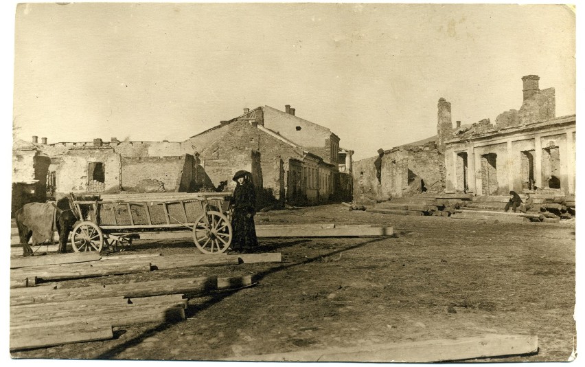 Gorlice, zniszczenia wojenne 1915 roku