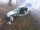 Seria poważnych wypadków w okolicach Leszna od  rana 27 lutego 2024. Gęste mgły utrudniają widoczność