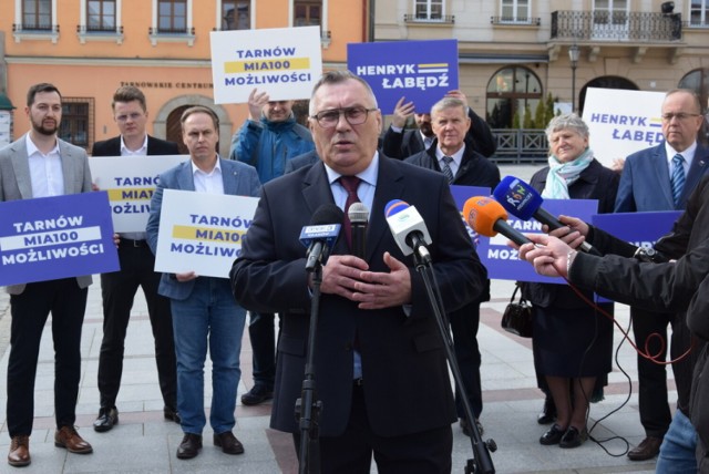 Henryk Łabędź wystartuje w wyborach prezydenta Tarnowa jako kandydat Zjednoczonej Prawicy