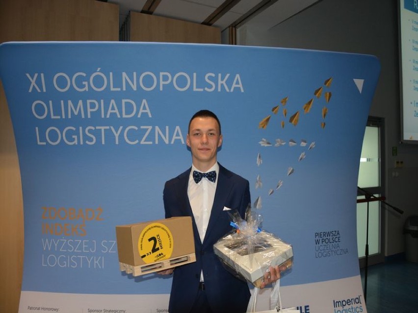 Jakub Krzyżaniak laureatem Ogólnopolskiej Olimpiady Logistycznej