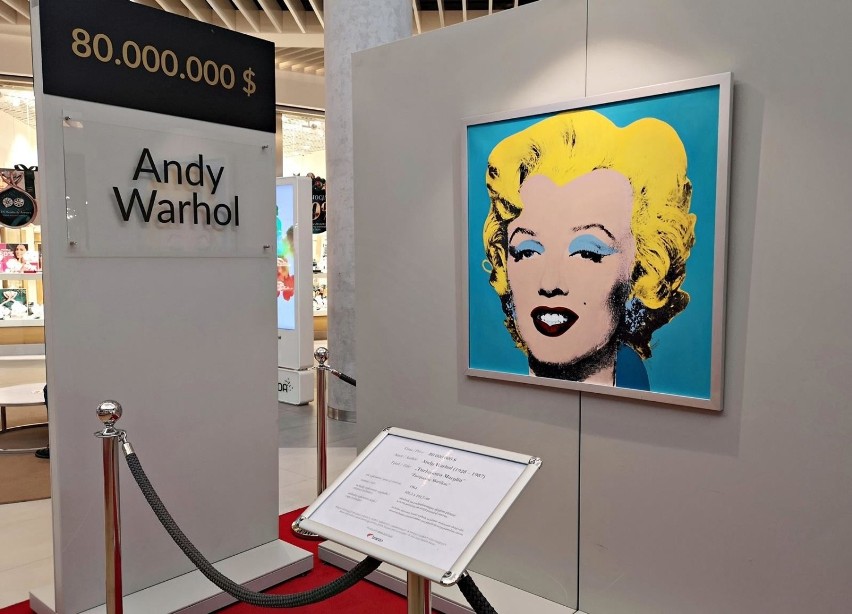 Andy Warhol „Turkusowa Marylin”