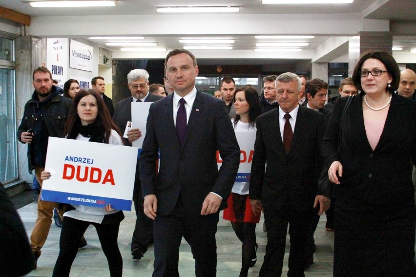 Andrzej Duda w Puławach