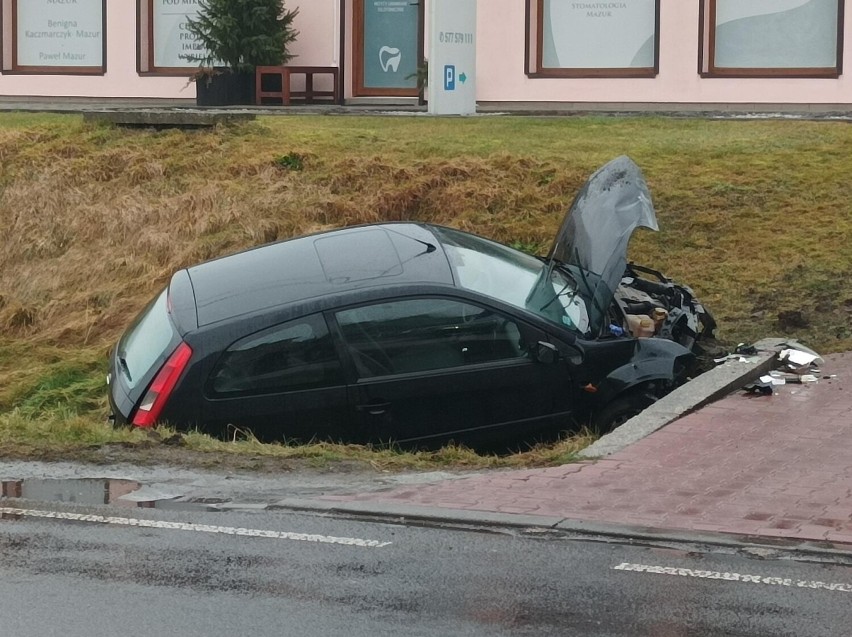 Wypadek na Mikołowskiej w Przegędzy