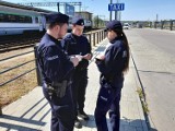 Przyszli policjanci uczą się fachu na lęborskich ulicach