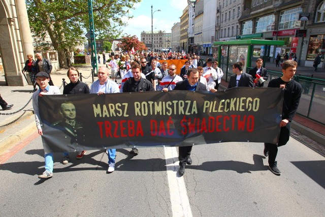 Marsz Rotmistrza Pileckiego w Poznaniu