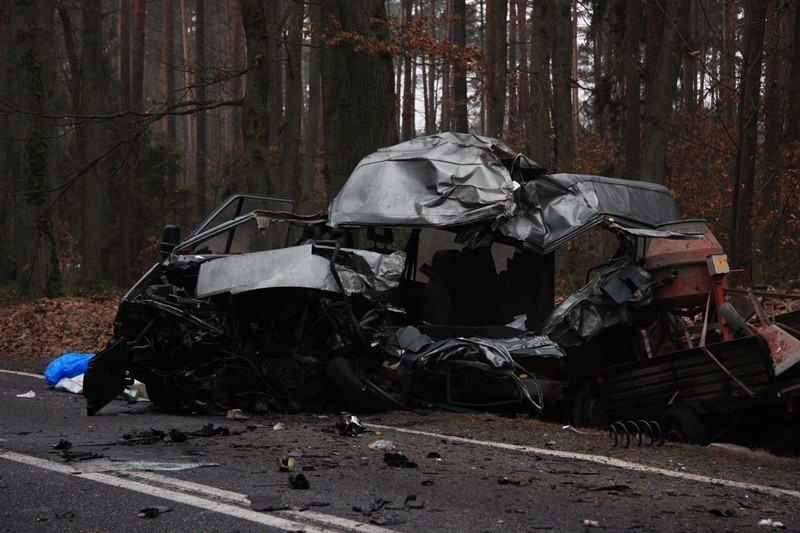 wypadek Drołtowice - 22 grudnia 2012