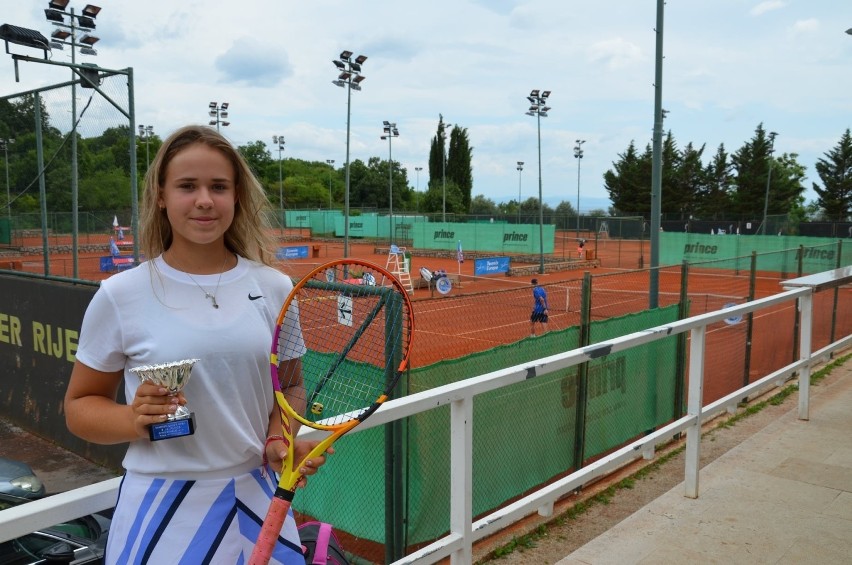 Dominika Podhajecka bardzo dobrze spisała się w rozegranych...