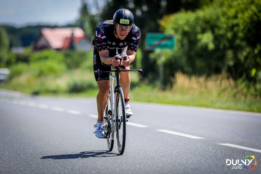 Damian Marciniak w kolejnej edycji zawodów Triathlon Lipiany...