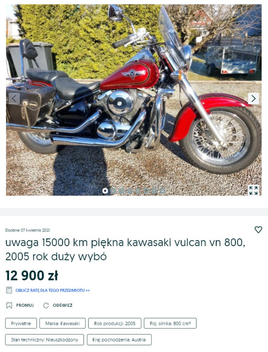 Chrzanów. Motocykle i skutery na sprzedaż. Oferty na OLX z cenami i zdjęciami