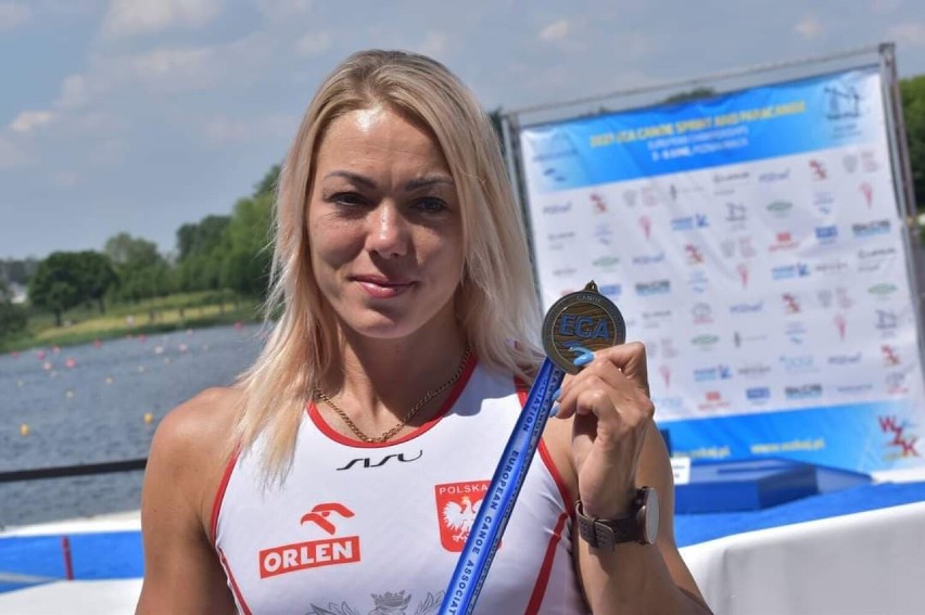 Marta Walczykiewicz z medalem mistrzostw Europy