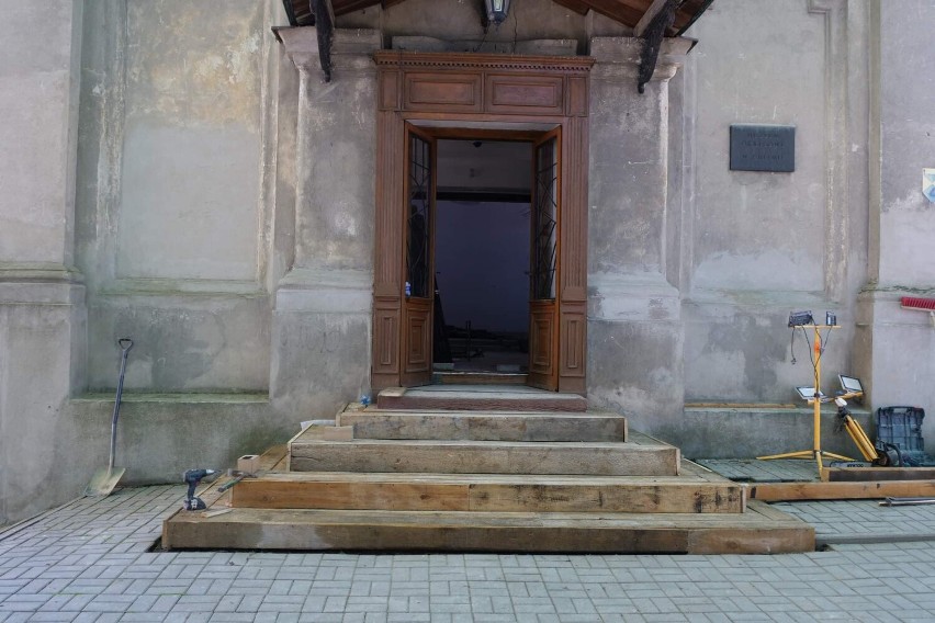 Trwają prace w kaplicy Św. Mikołaja w Chełmie. Zobacz zdjęcia