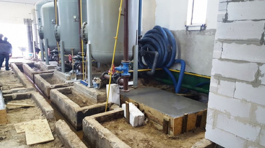 Trwa rozbudowa i przebudowa stacji uzdatniania wody w Skórce