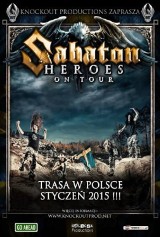 Sabaton na czterech koncertach w Polsce w styczniu 2015!