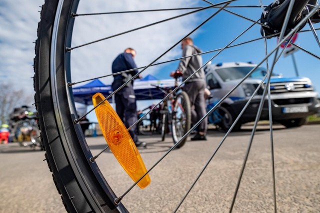 Oznakowanie roweru zwiększa szansę na jego odzyskanie po kradzieży.