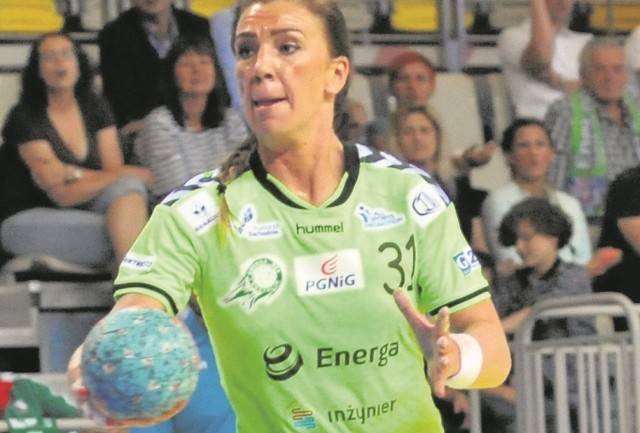 Katarzyna Kołodziejska rzuciła w niedzielnym meczu osiem bramek