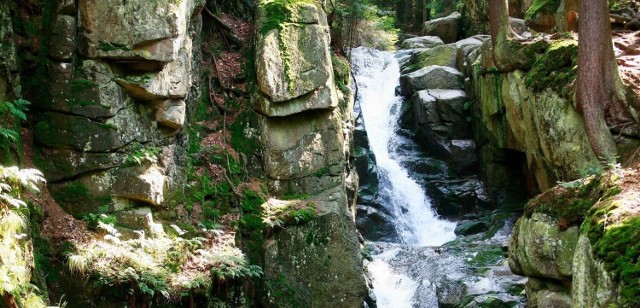W Polsce można zobaczyć naprawdę piękne wodospady. Szumią, drążą skały i malują tęczę w wielu miejscach. Wycieczka do jednego z niezwykłych wodospadów to dobry pomysł na spędzenie letniego weekendu. Gdzie można znaleźć polskie wodospady, jak do nich dojechać? Przygotowaliśmy dla Was galerię zdjęć i map najpiękniejszych polskich wodospadów.