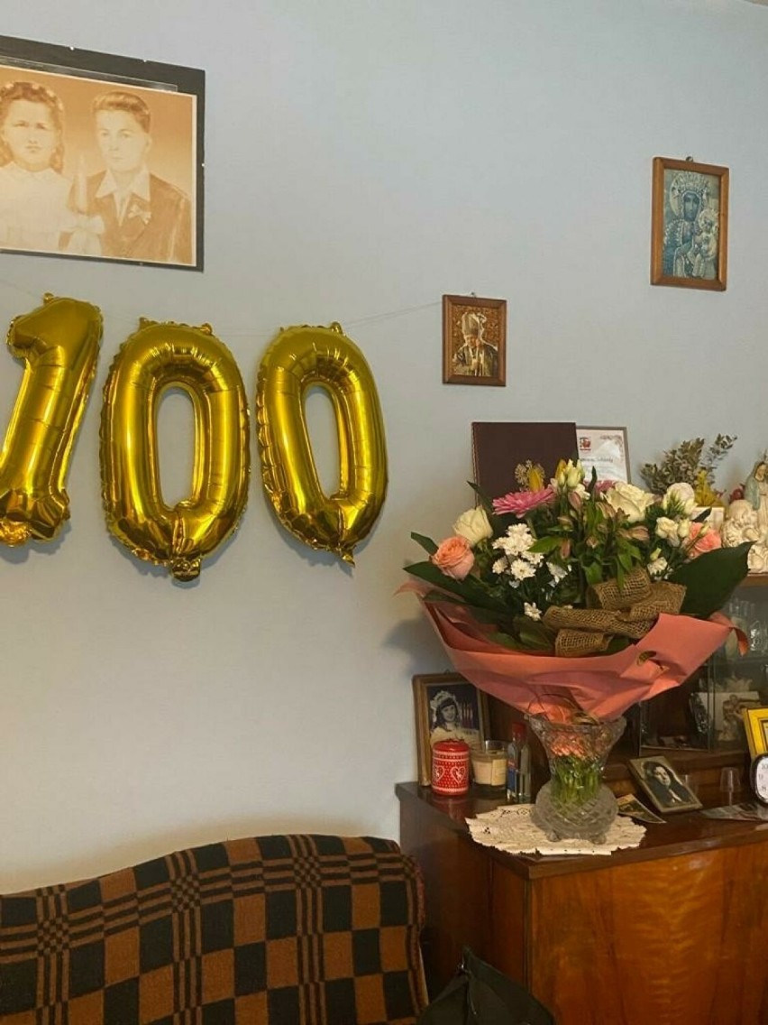 Pani Leokadia Dziarmaga świętowała swoje 100. urodziny! Z...