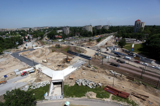 Przebudowa ronda Czyżyńskiego wymaga wyłączenia ruchu tramwajów na ulicy Bieńczyckiej