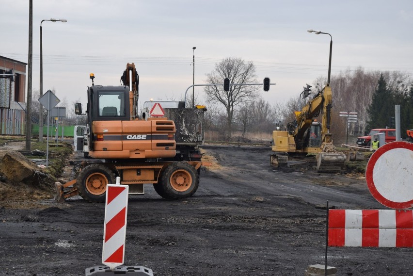 Przebudowa Warszawskiej i Popiełuszki ruszyła na dobre [ZDJĘCIA]