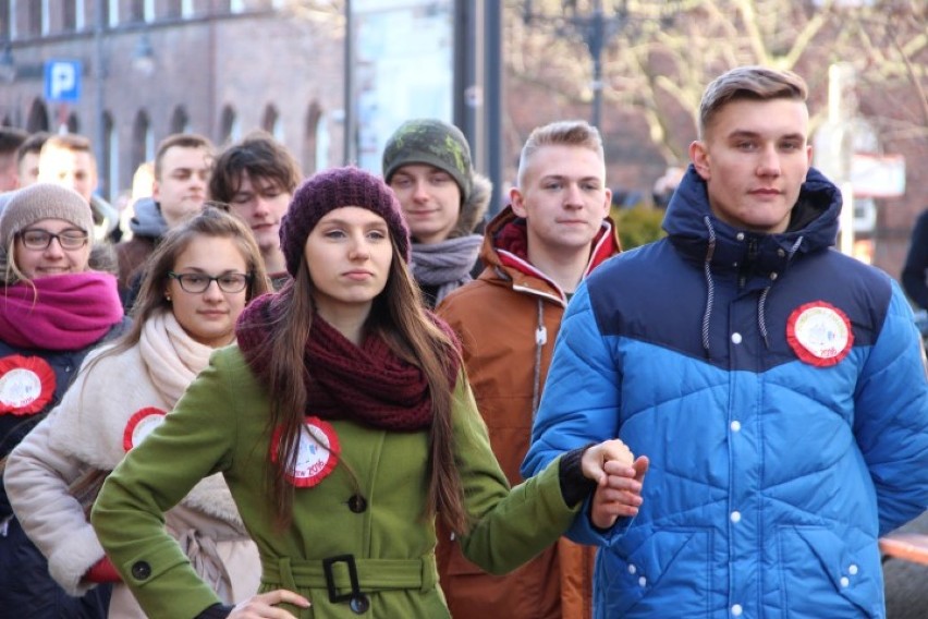 Polonez na starówce w Tczewie