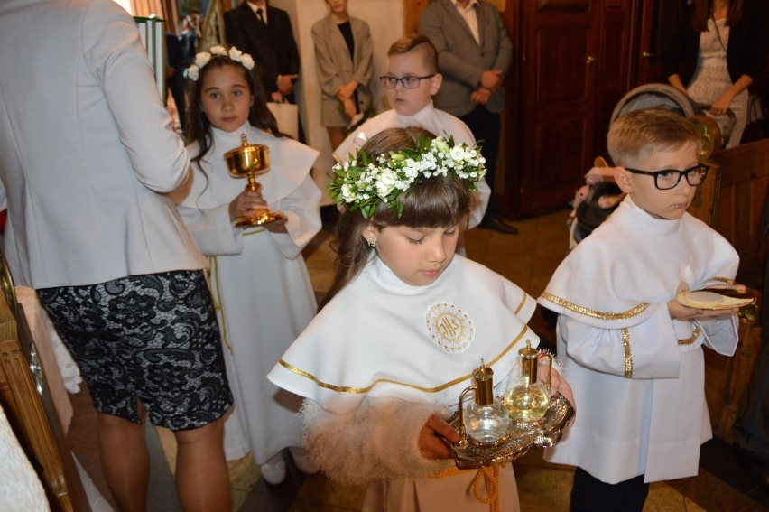 Pierwsza Komunia Święta w parafii Najświętszej Maryi Panny Królowej Polski w Lęborku