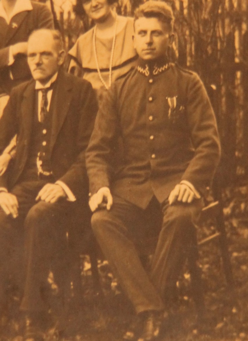 Stanisław Nawrocki wraz z ojcem, Michałem Nawrockim...